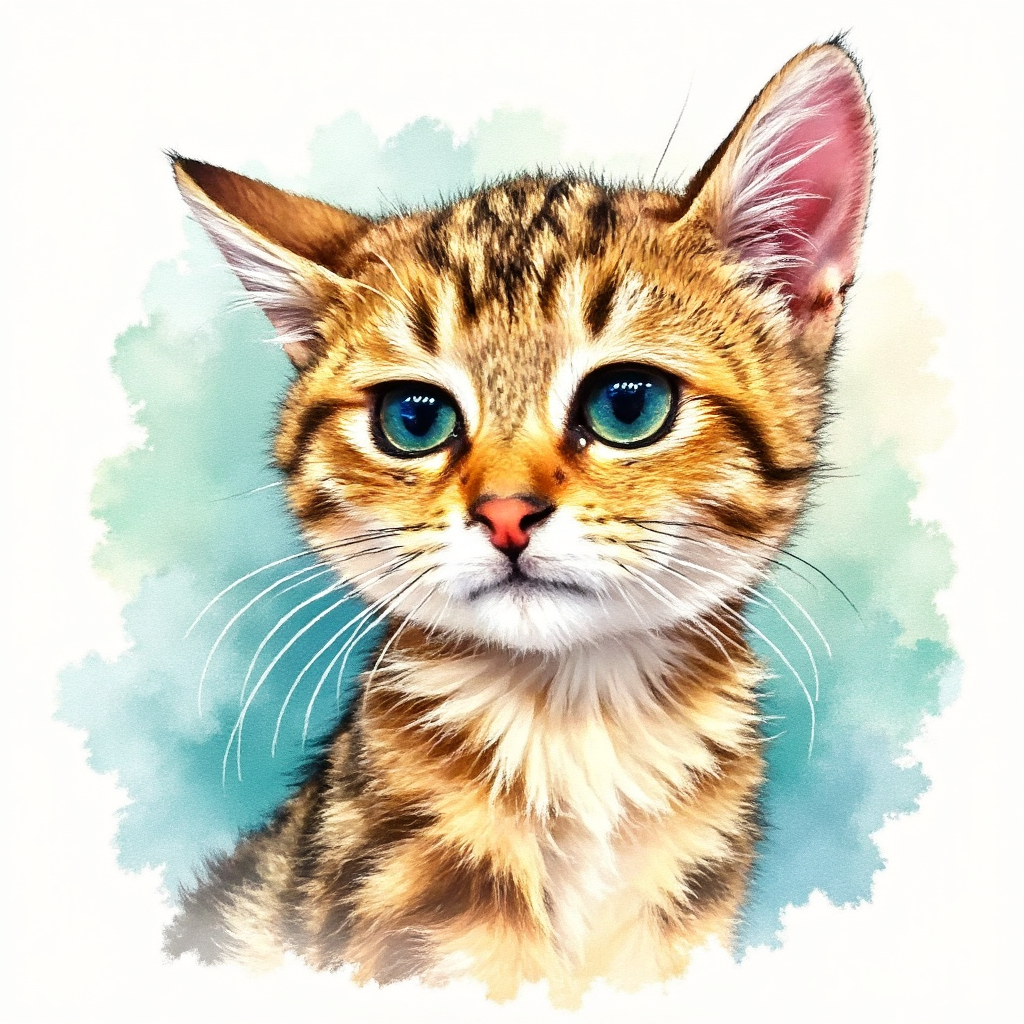 After: AI generated portrait